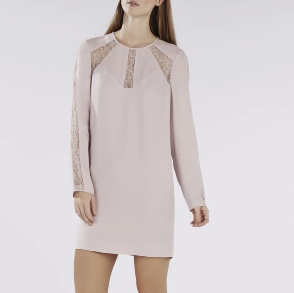 BCBGMaxazria lilac dress